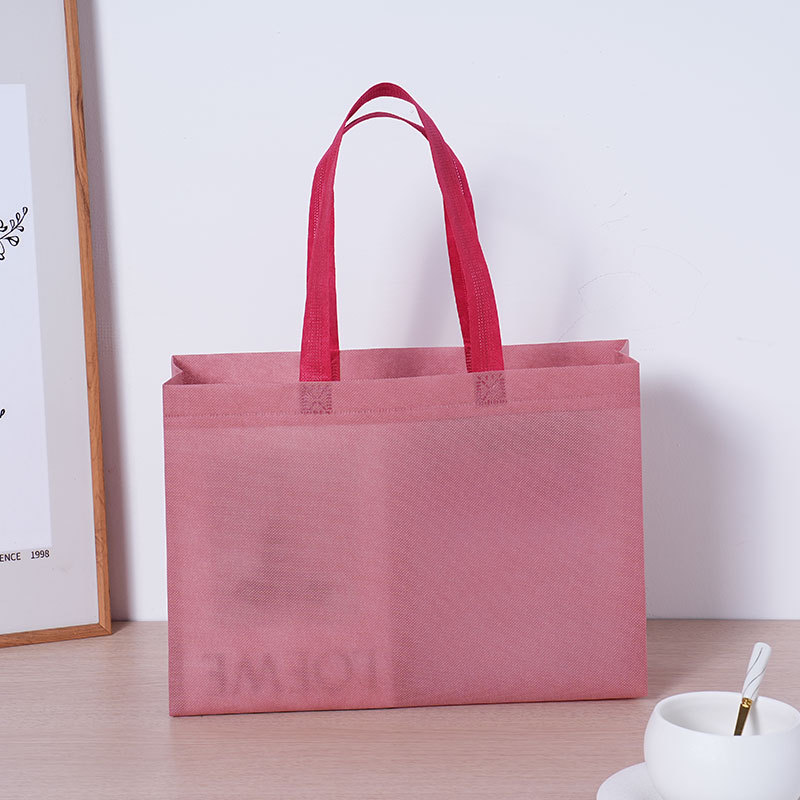 Bolsas de tela no tejida ecológicas personalizadas impresión de logotipo tienda de ropa bolsa de compras bolsa de ropa bolsa de mano bolsa de publicidad image 3