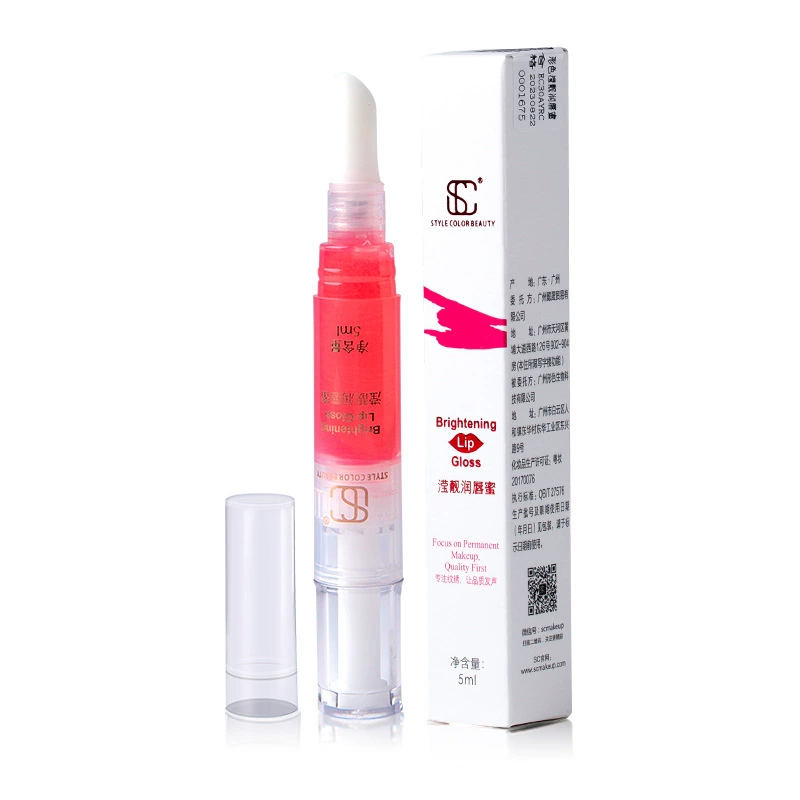 Lip Gloss (P.C.D) — Moisturizing Color Lip Protectant for After-Embroidering/Tattoo, Multi Shades