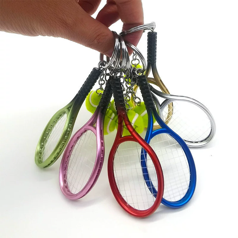 Теннисные ракетки брелки Теннисные подвески креативные подарки спортивные брелки сувениры