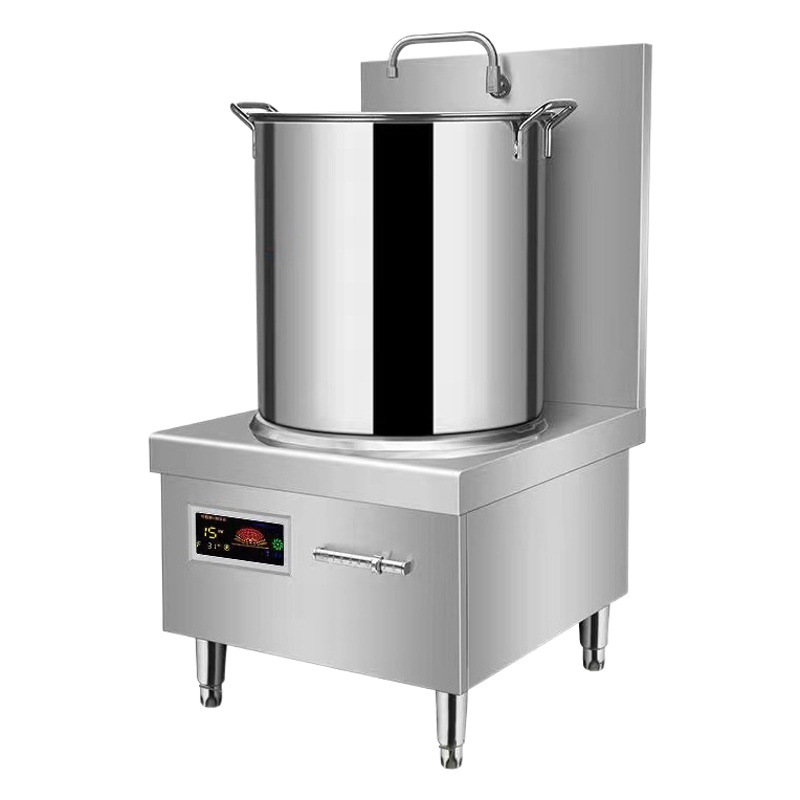 Dematai comercial inducción cocina doble estufa de cocina baja sopa estufa comedor de alta potencia estufa de sopa plana de carne de sopa estufa