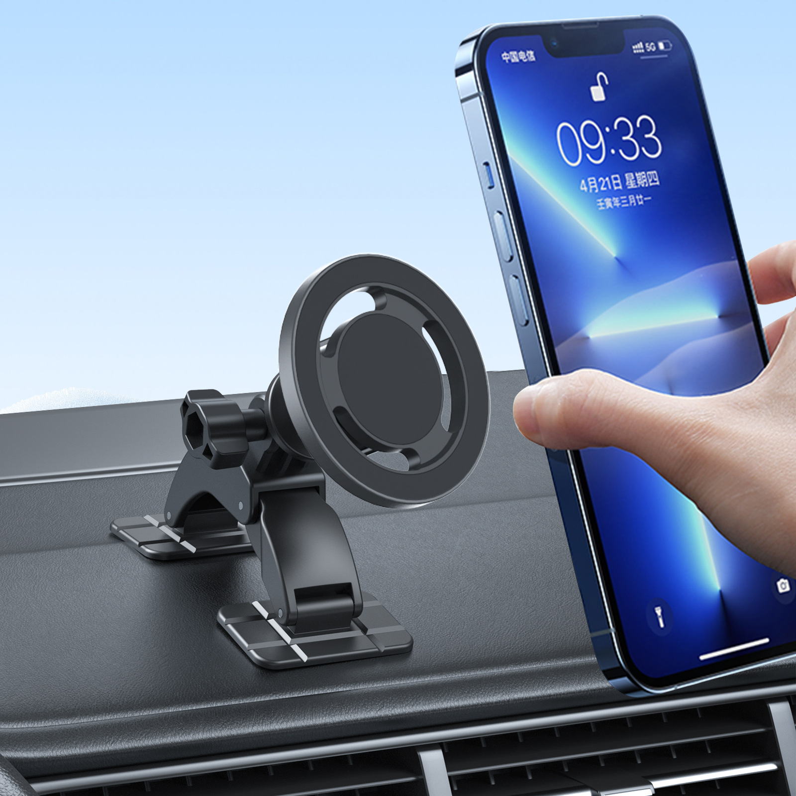 Car Magnetic Phone Holder GoPro Action Camera Mount Car Accessories