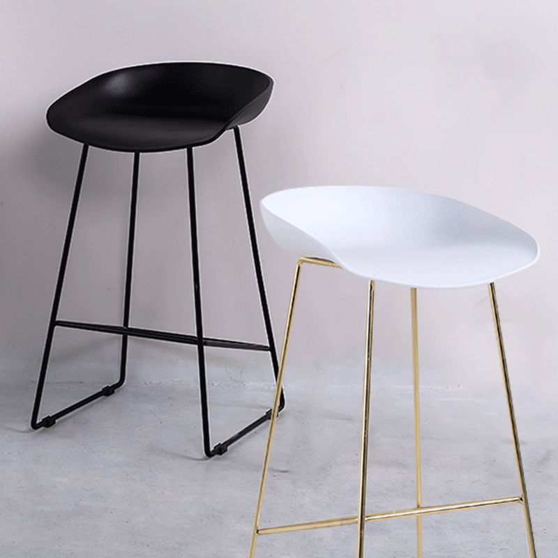 Bar Chair Nordic Simple Metal High Stool Home Cafe Bar Stool Leisure Bar Chair Manufacturer Wholesale