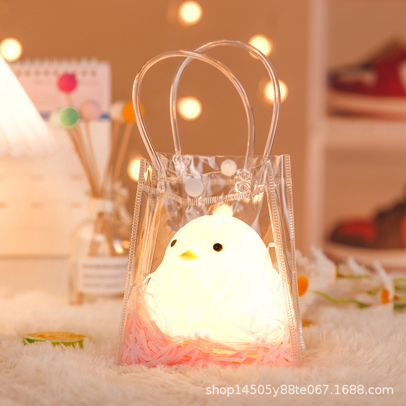 닭 [투명 기프트 백 + 라피아 풀 색 랜덤]]