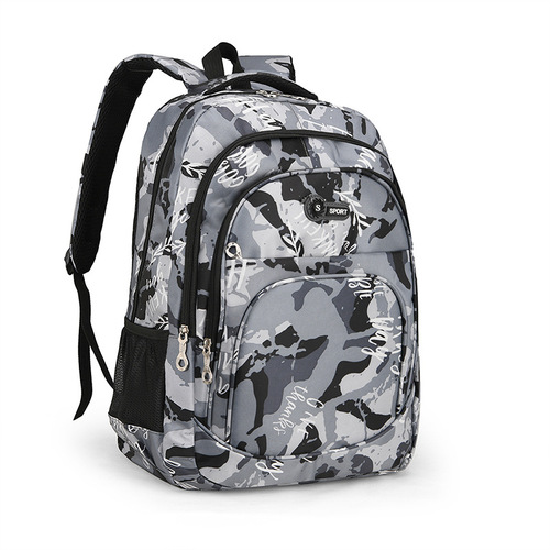 Cross-border foreign trade backpack, trendy student schoolbag, travel backpack, Korean style men's and women's casual fashion computer bag
