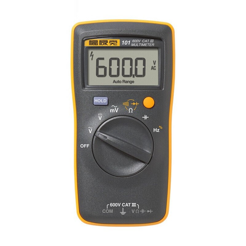福禄克（FLUKE）F101 掌上型数字万用表 多用表 自动量程 仪器仪
