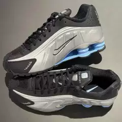 Nk Sports Shoes Air Cushion Shoes Shoxr4 Neymar Co-Branded Colorful Air Column Running Shoes Cushioning Running Shoes Cross-Border