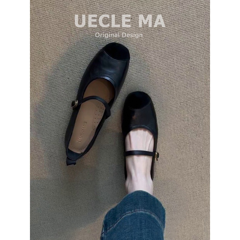 Super Soft Lambskin ~ Retro French Flats Women's Flats Ballet Shoes Shallow Mouth Soft Sole Evening Shoes Mary Jane Shoes