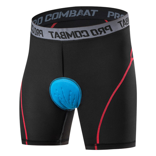 Cycling shorts outdoor bike sport breathable high elasticity shock absorption sponge silicone pad summer unisex underwear cross-border