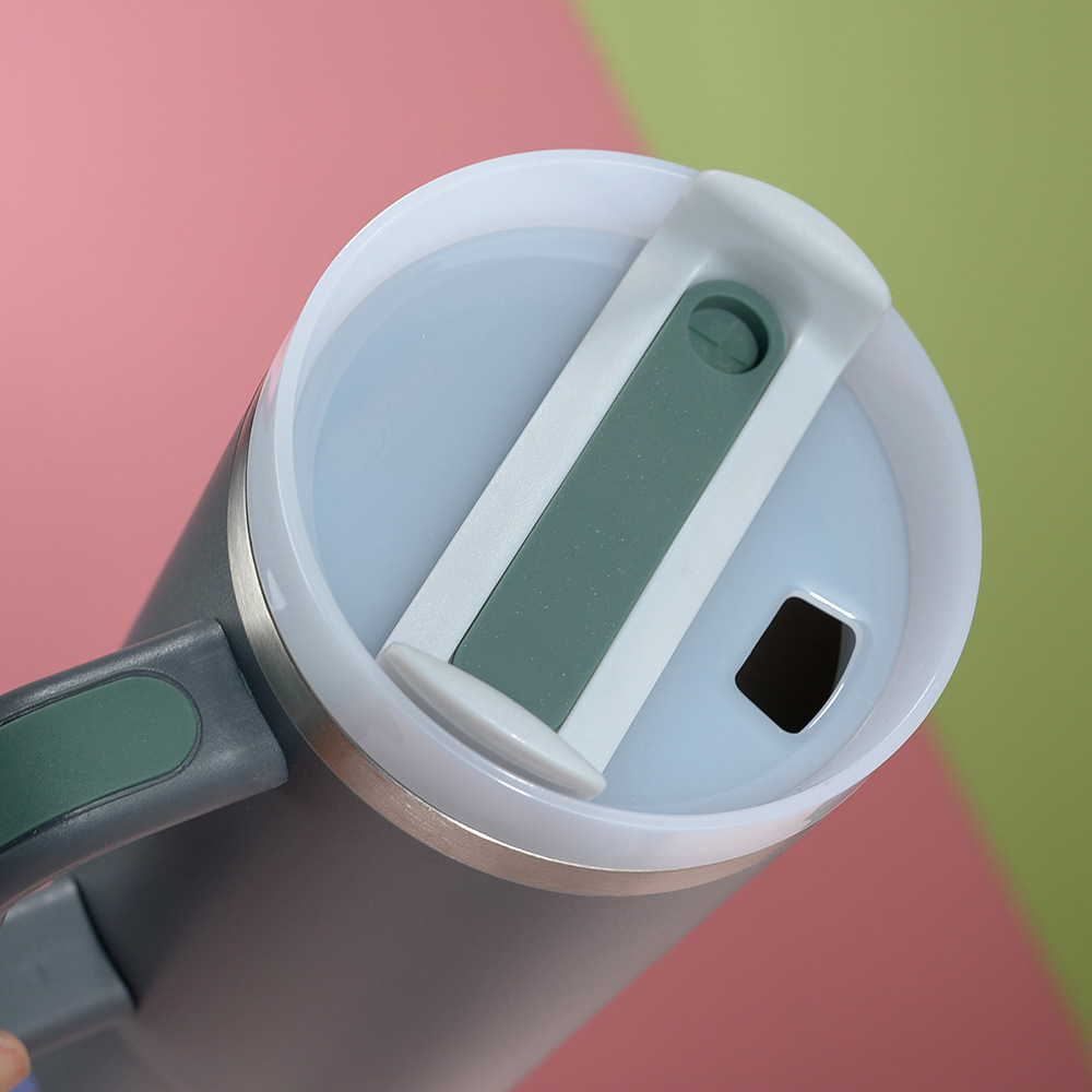 Vaso de aislamiento de acero inoxidable transfronterizo de Amazon Stanley con mango de segunda generación taza de automóvil taza de gran capacidad al por mayor