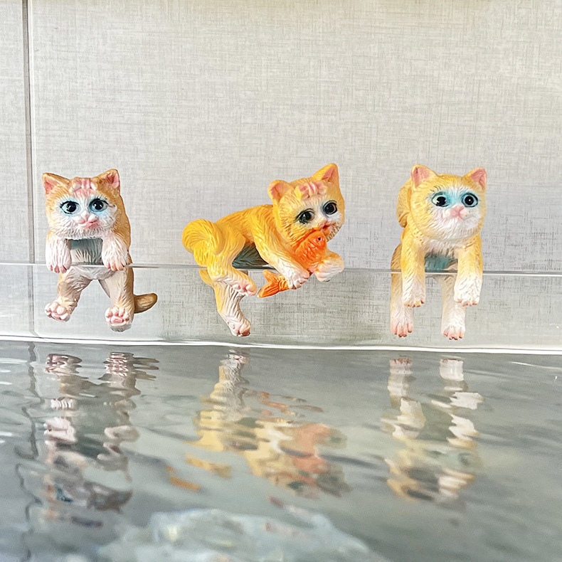 Набор из 3 новых желтых котят