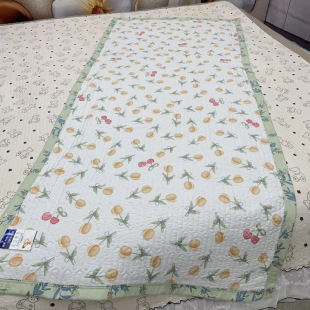 Student Single Bed Four Seasons Universal Simple Double-Sided Quilted Double-Sided Available Sofa Cushion Dormitory Cushion New Bed Cover