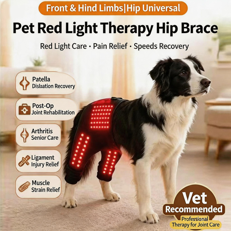 Pet Joint Therapy Clothing, Belt, Infrared Red Light, Patella Health Care, Relief, Promotion of Blood Circulation, Full Range of Products