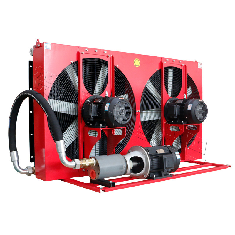 High frequency equipment radiator heat conduction oil cooling quenching oil cooling fluid medium air cooling radiator