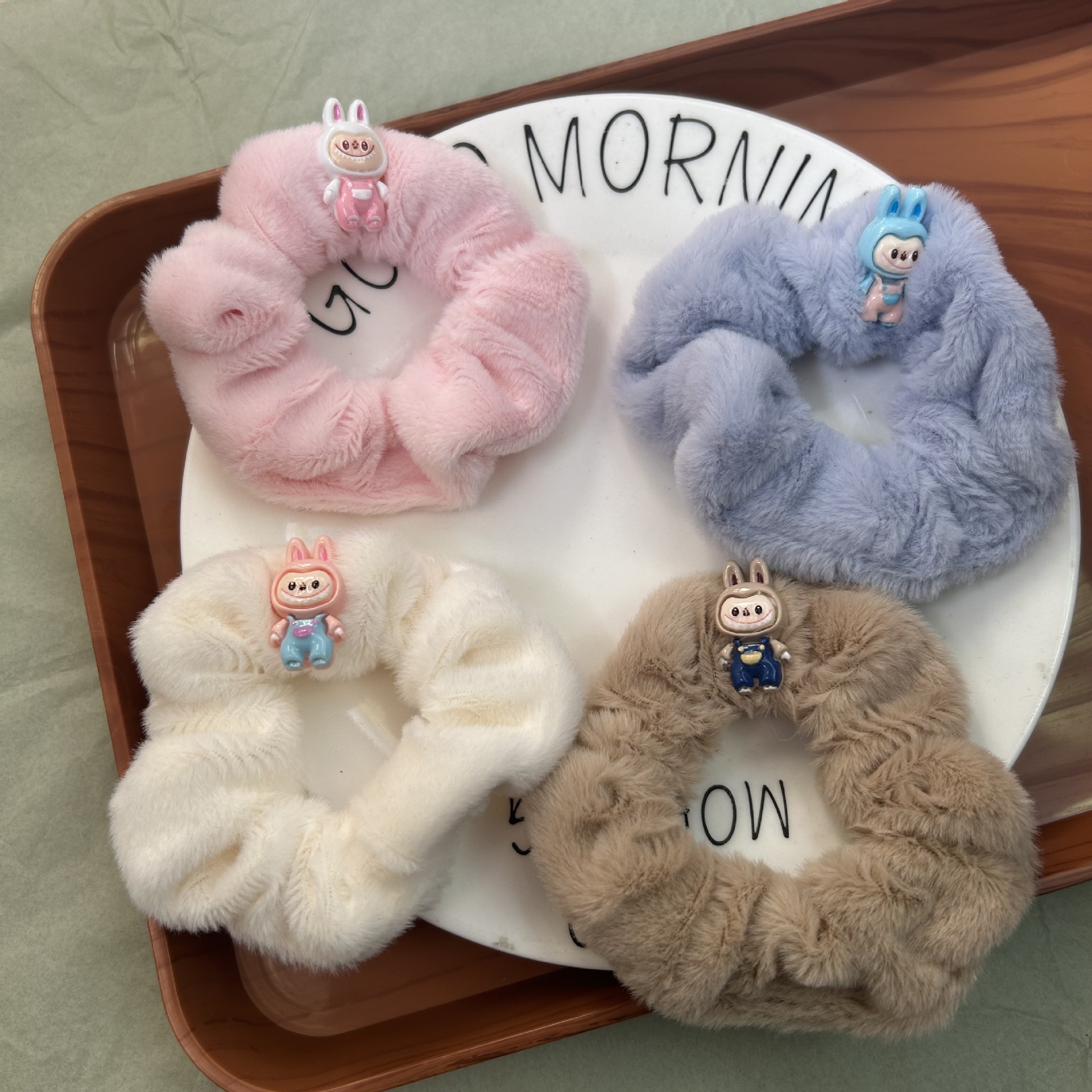 Nuevo otoño y invierno caliente para niños burbujas de peluche de tela de tela