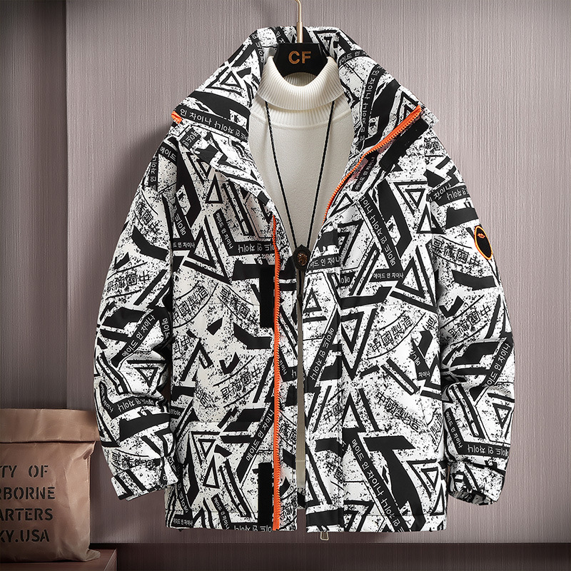 Men's Clothing 2024 new youth men's Silk cotton jacket men's short winter thickened coat student couple trendy_voghion.com