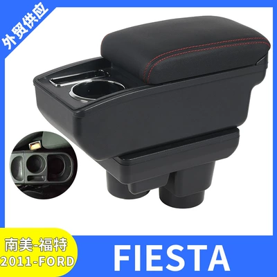 2011 Ford Fiesta üçün mərkəzi qoltuqaltı saxlama qutusu aksesuarları