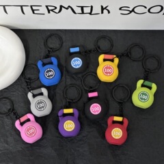 新しいクロスボーダースポーツバッグペンダントドーパミンケトルベルペンダントアクセサリースポーツフィットネスキーホルダーギフト