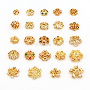 18K����΢���U�ջ��� ��Ƭ �����DIY�����Ʒ���C21