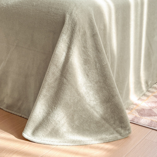 Light luxury thickened winter type A three-dimensional camellia milk velvet four-piece set fully matte Nantong 4-piece set wholesale group purchase