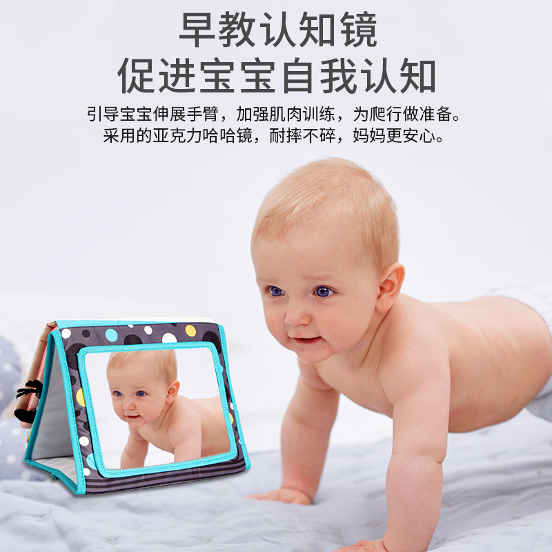 Baby Early Education Animal Calendar Cloth Book Infant Tummy Time Training Multicolor Color Enlightenment Early Education Cloth Book
