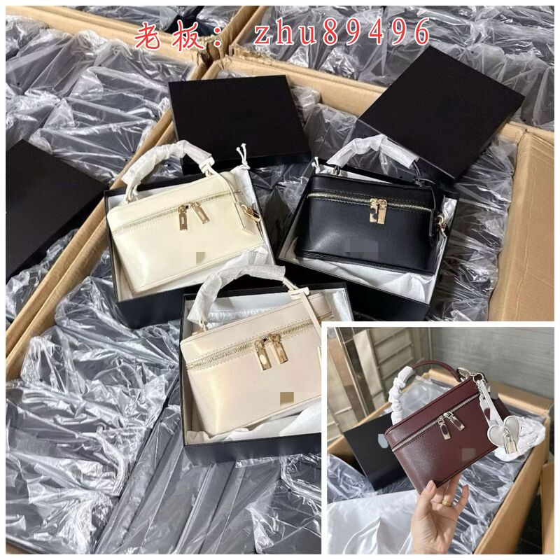 2026 New Model Zipper Box Lunch Box Bag Cnk Simple Niche Versatile Shoulder Crossbody Women's Small Square Bag