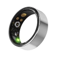 Smart ring-silver+magnetic wire charger+no. 6