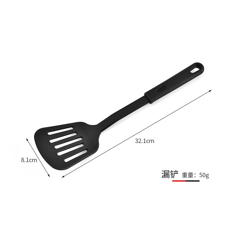 工厂直供尼龙厨具不粘锅煎铲汤勺更意粉爪烹饪勺铲尼龙厨具套装|undefined