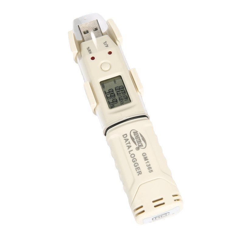 标智GM1365温湿度记录仪冷链带报警仓库冷库测温仪实验室农业大棚