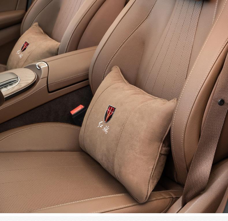 Suitable for Hongqi Car Headrest and Waist Support Hongqi Hs3Hs5Hs7Hs9Eqm5Hq9Ls7 Maybach Cushion Pillow