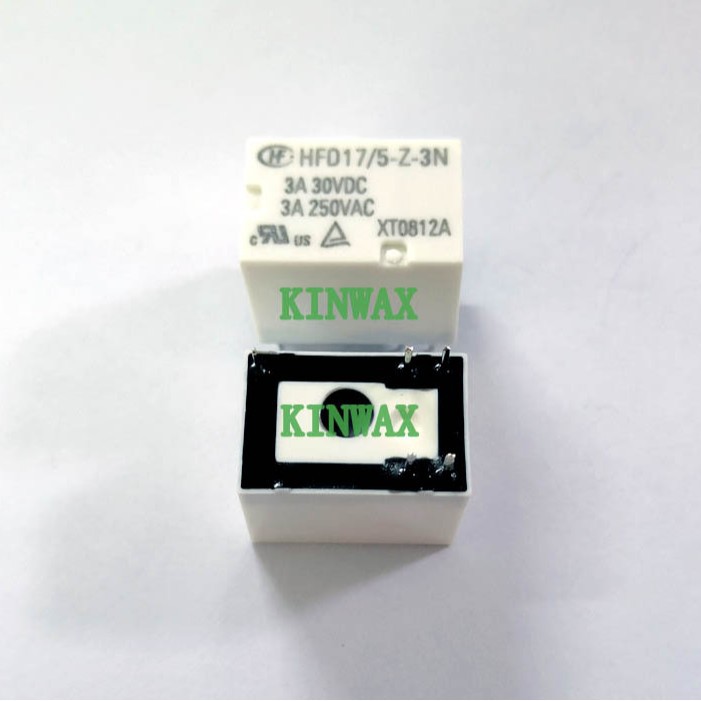 HFD17/18-Z3N 一组转换5脚3A250VAC继电器5V12V24V 全