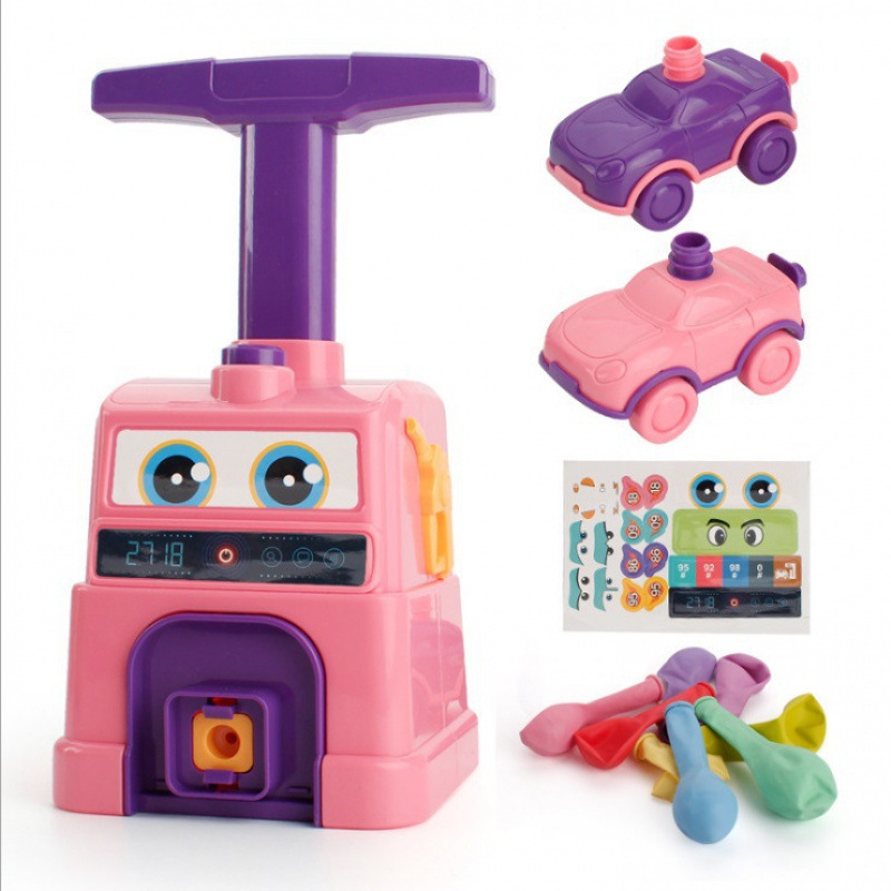 풍선 구동 자동차 [표준 버전] 핑크