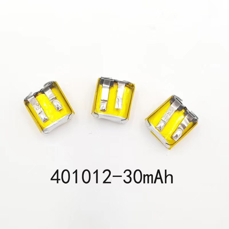 Manufacturers wholesale earbuds battery 400909 401012 30mAh Bluetooth small polymer lithium battery spot