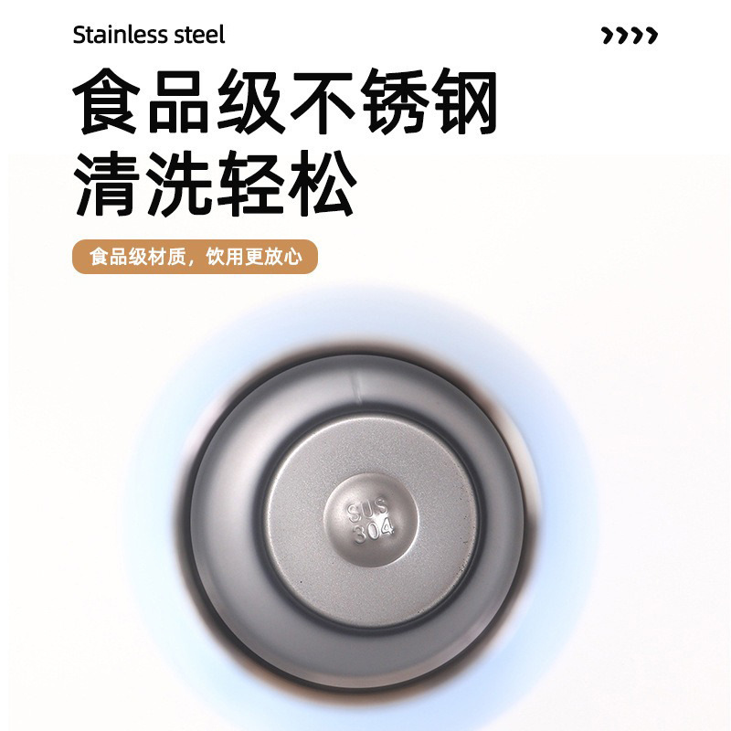 简约高颜值不锈钢保温杯马卡龙色系大容量运动水壶户外便携手提杯|undefined