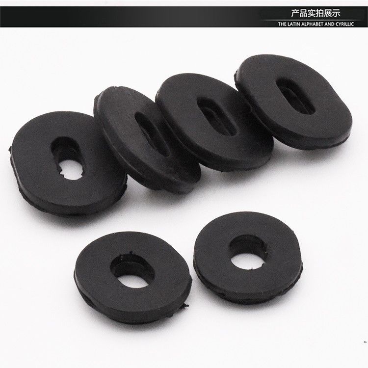 Motocicleta cubierta lateral almohadilla de goma ZJ CGWY 125GS / GN125 fijo anillo de goma parachoques accesorios de goma cubierta lateral