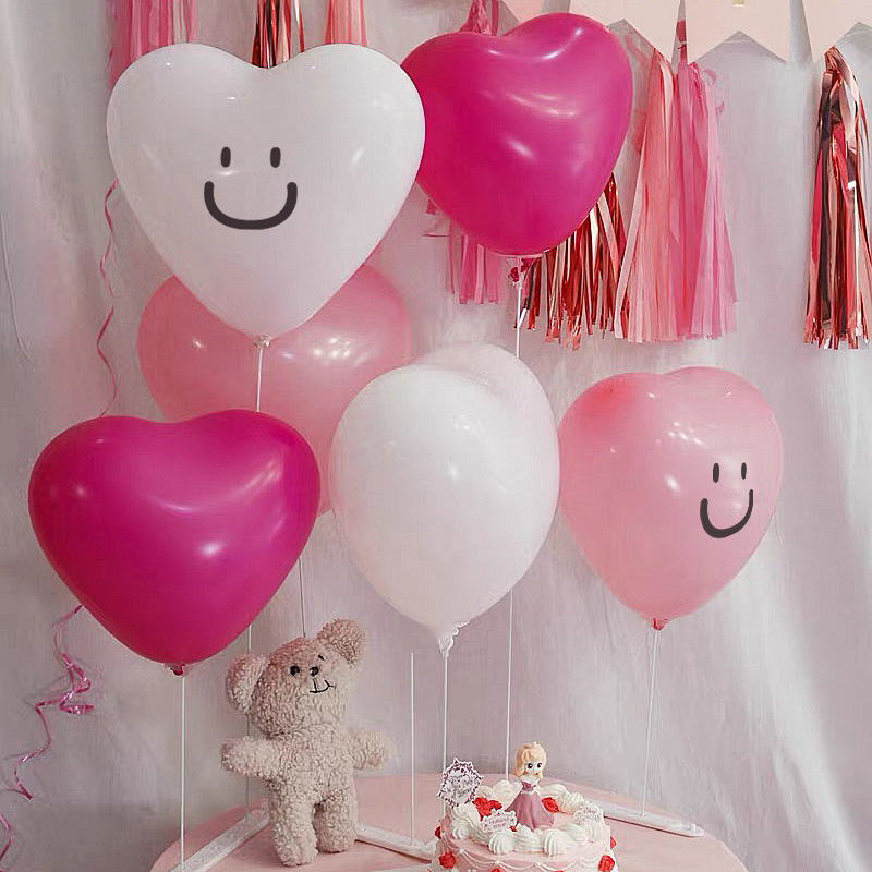 Qixi Festival 520 Balloon Table Float Unisex Birthday Wedding Party Decoration Tabletop Stand Manual Scene Setup_voghion.com