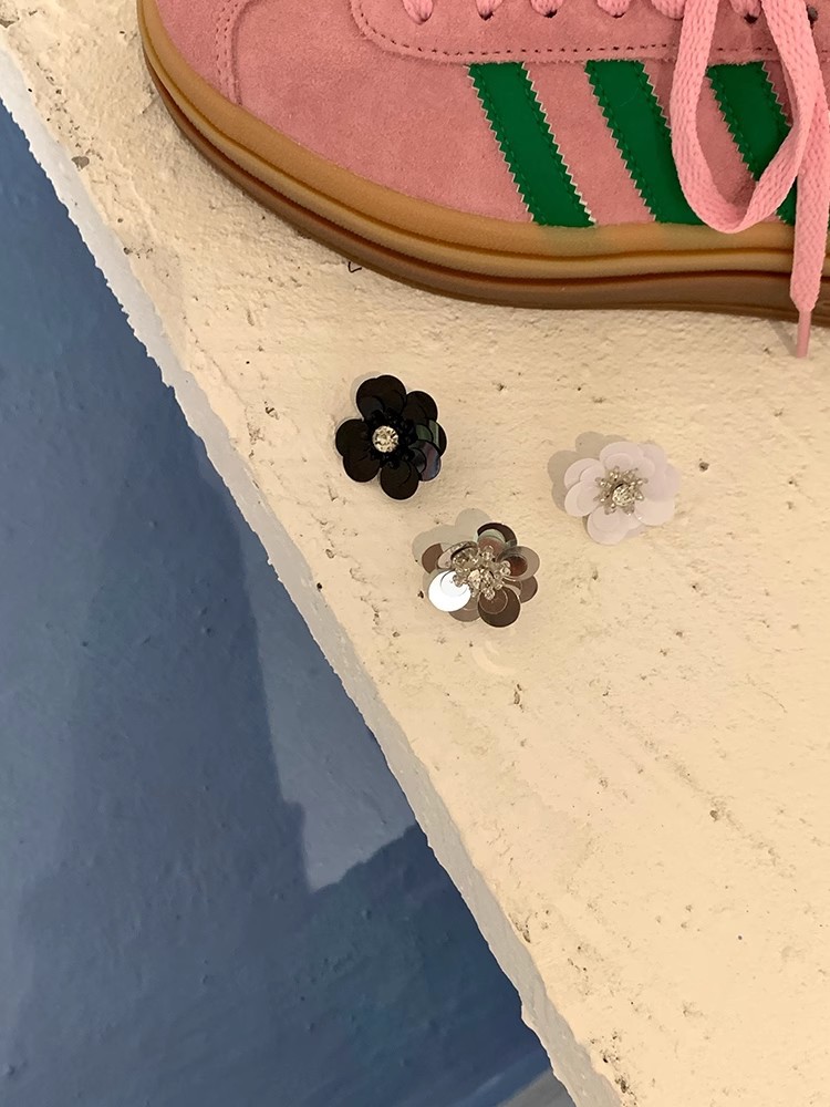 Ins Blogger Diy Pearl Butterfly Botón Bot