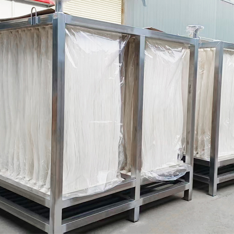 MBR膜组件污水处理工业生活中水回用pvdf中空纤维帘式超滤E18