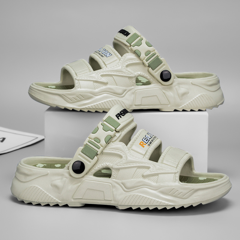 Sandalias transfronterizas para hombres Sandalias de playa de ocio antideslizantes para exteriores de verano