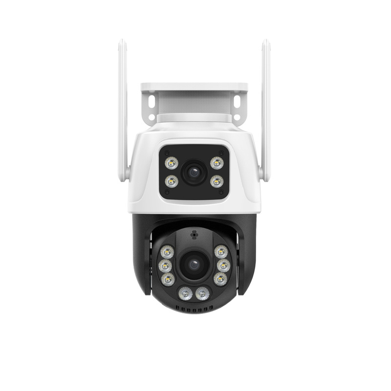 新型ガンボール連動カメラ両眼暗視ハイビジョン無線wifi家庭用室外フルカラーカメラ|undefined