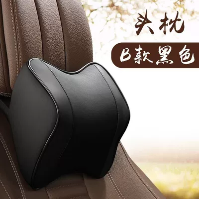 Headrest Jetta Bora Magotan CC - section-b-leather-single-black-headrest
