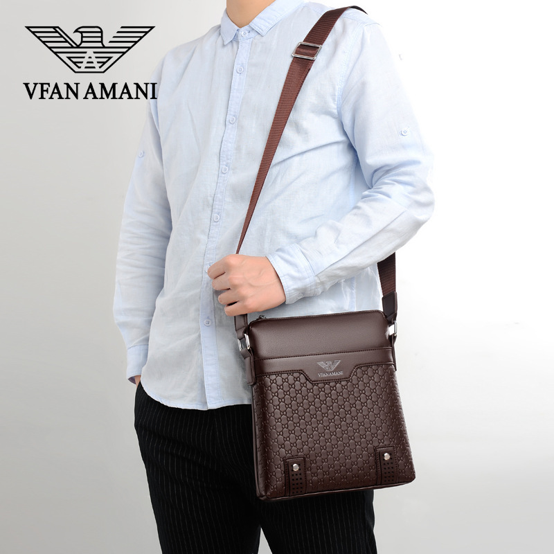 New Suchao Brand Men's Bag Genuine Leather Business Shoulder Bag Top Layer Cowhide Backpack New Soft Leather Casual Soft Leather Crossbody Bag