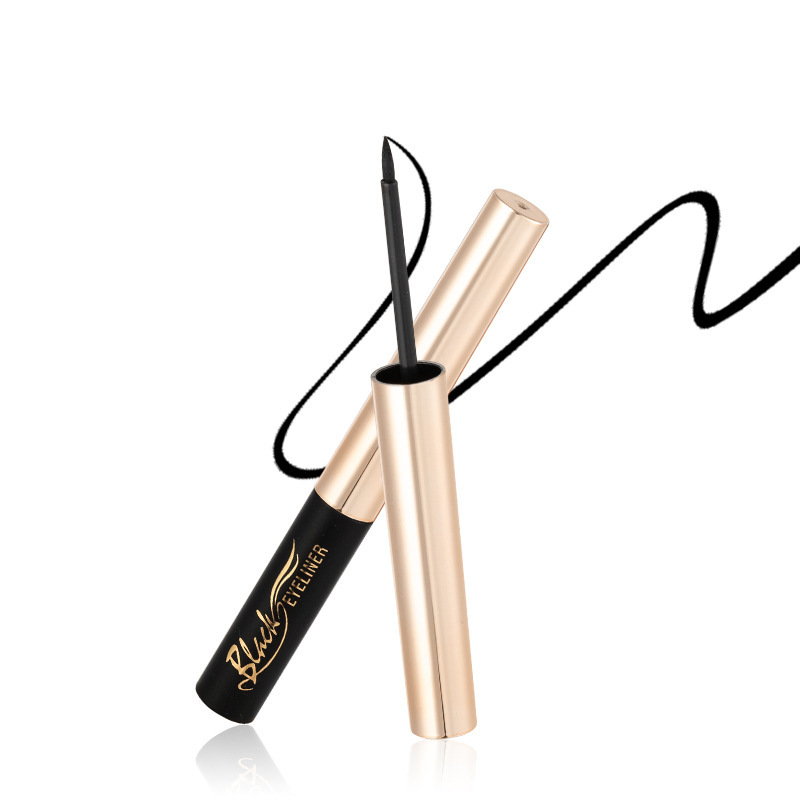 Shedoes comercio exterior transfronterizo impermeable a prueba de sudor sedoso suave 24h maquillaje grueso cabeza de la pluma cepillo de secado rápido delineador de ojos