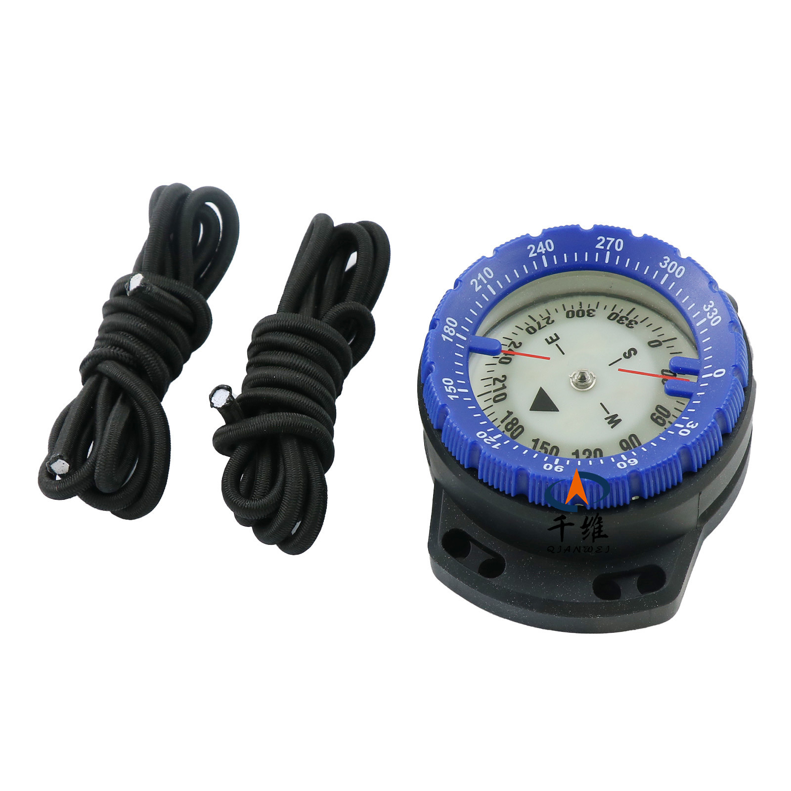 Nuevo producto sumergible fuerte magnético 50 m cuerda elástica brújula brújula brújula bajo el agua con brújula impermeable luminosa en stock