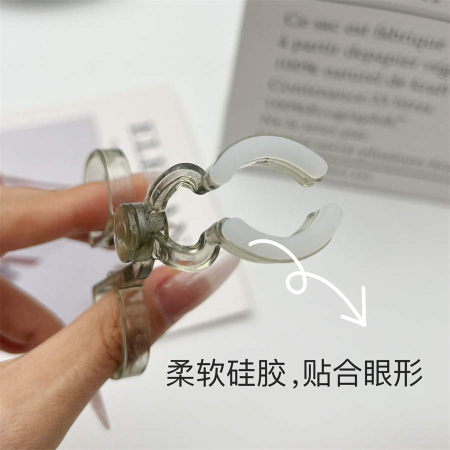 새로운 편리한 초보 렌즈 렌즈 착용 보조기 적출 도구 실리콘 XY668