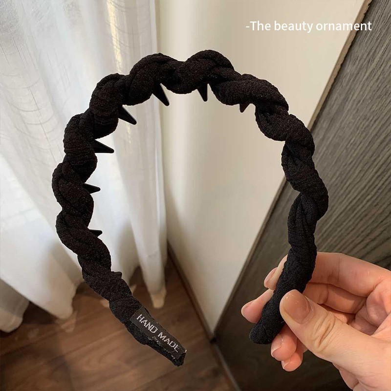 Black - twist twist headband