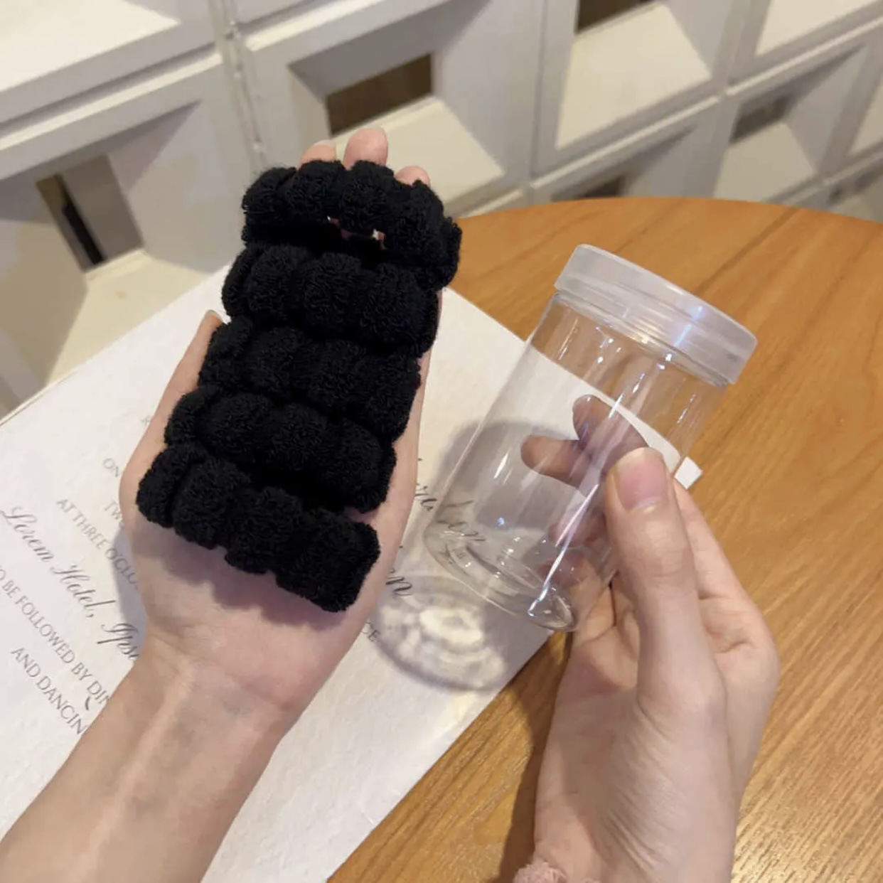 Diadema sin costuras tocado accesorios para el cabello banda para el cabello estilo coreano femenino Cola de Caballo corbata pelo no duele banda de goma elástica pelo cuerda al por mayor