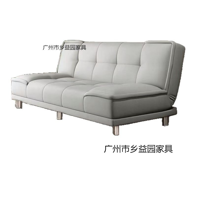 猫抓皮沙发床一体两用折叠客厅卧室简易出租屋公寓小户型双人沙发|undefined