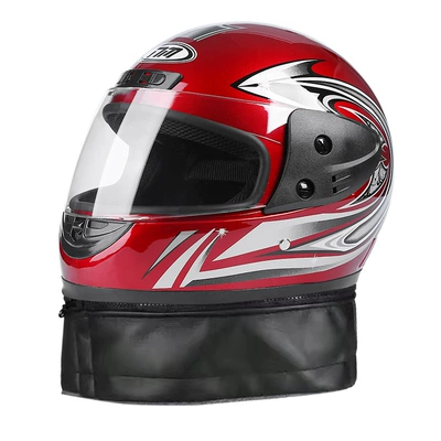 Motosiklet kaskı (dəbilqə) Electric Vehicle Helmet for Men and - red-cross-border-monopoly