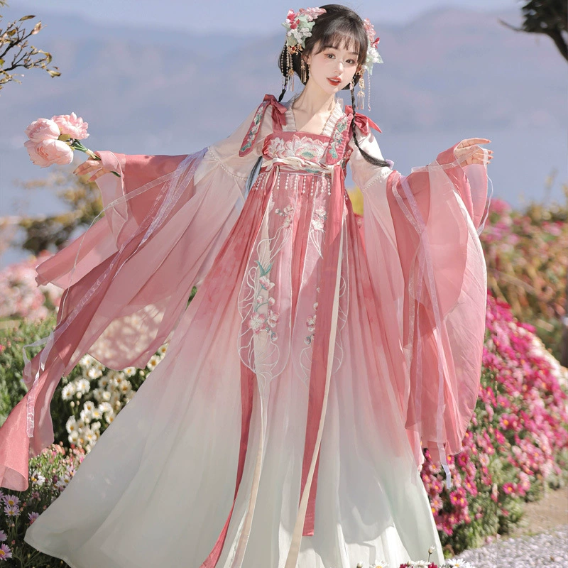 服 集 集 集 集 集 齐 襦 襦 daily Chinese style new Chinese elements spring and summer