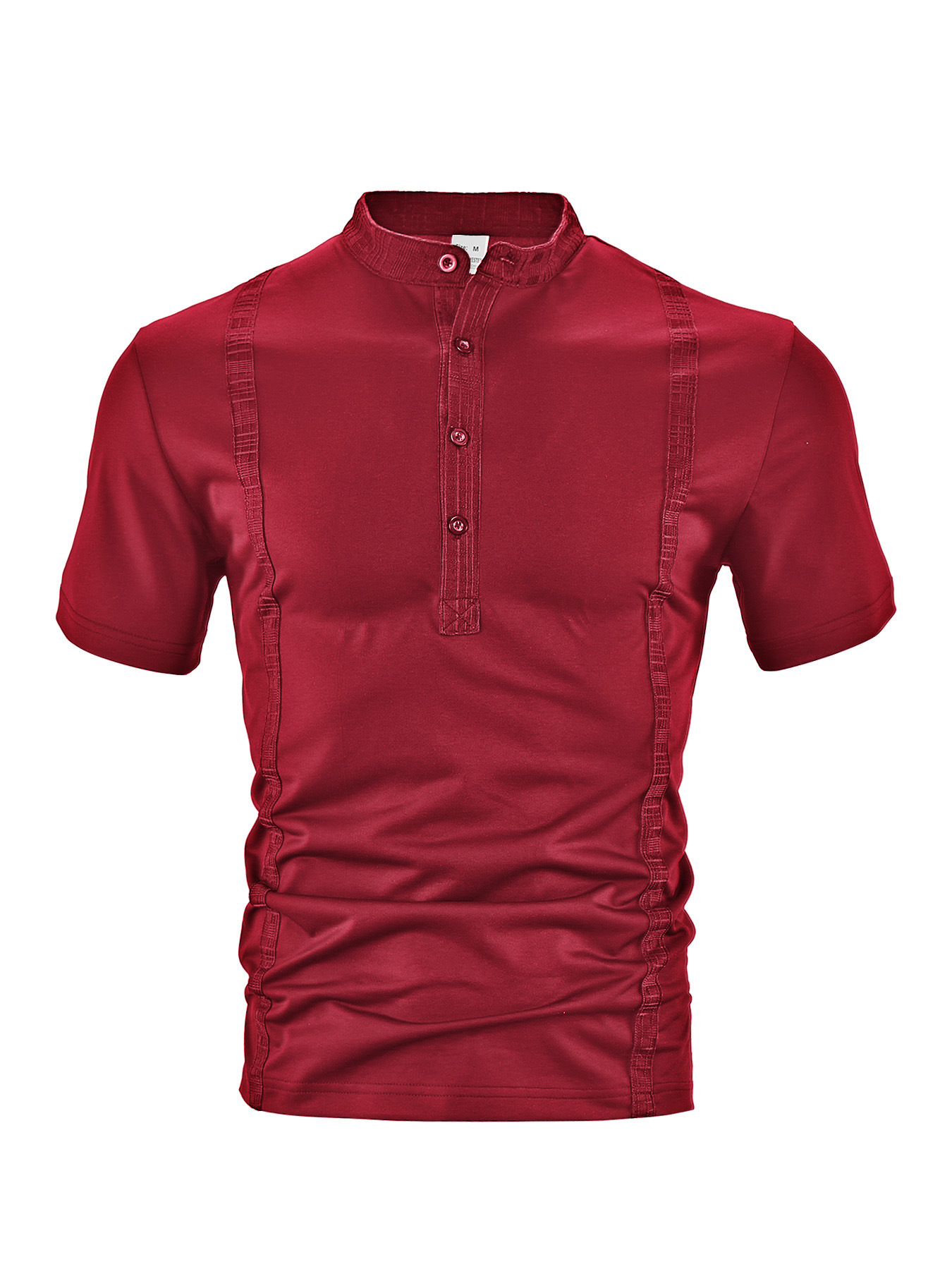 Camisas de hombre de verano transfronterizas europeas y americanas Amazon TEMU nuevos productos casuales de algodón perla de tela pequeña polo de manga corta